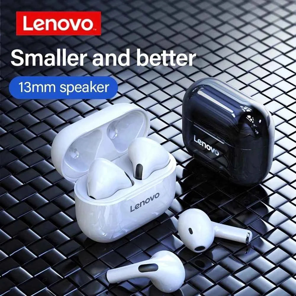 Lenovo LP40 TWS Wireless Earbuds – Bluetooth 5.0 In-Ear Headphones with Mic