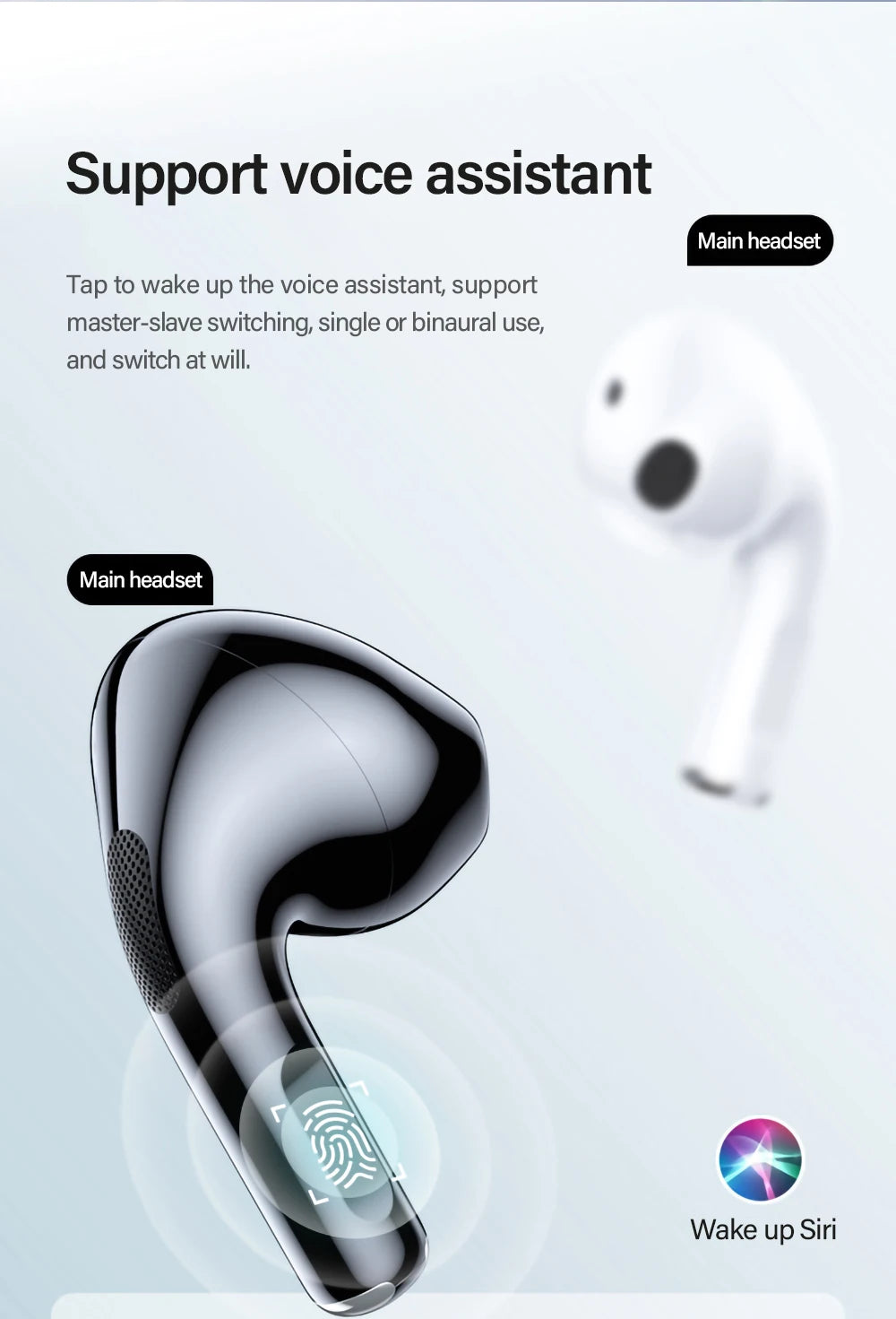 Lenovo LP40 TWS Wireless Earbuds – Bluetooth 5.0 In-Ear Headphones with Mic