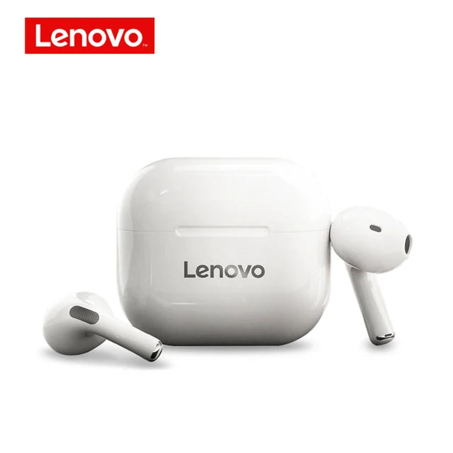 Lenovo LP40 TWS Wireless Earbuds – Bluetooth 5.0 In-Ear Headphones with Mic