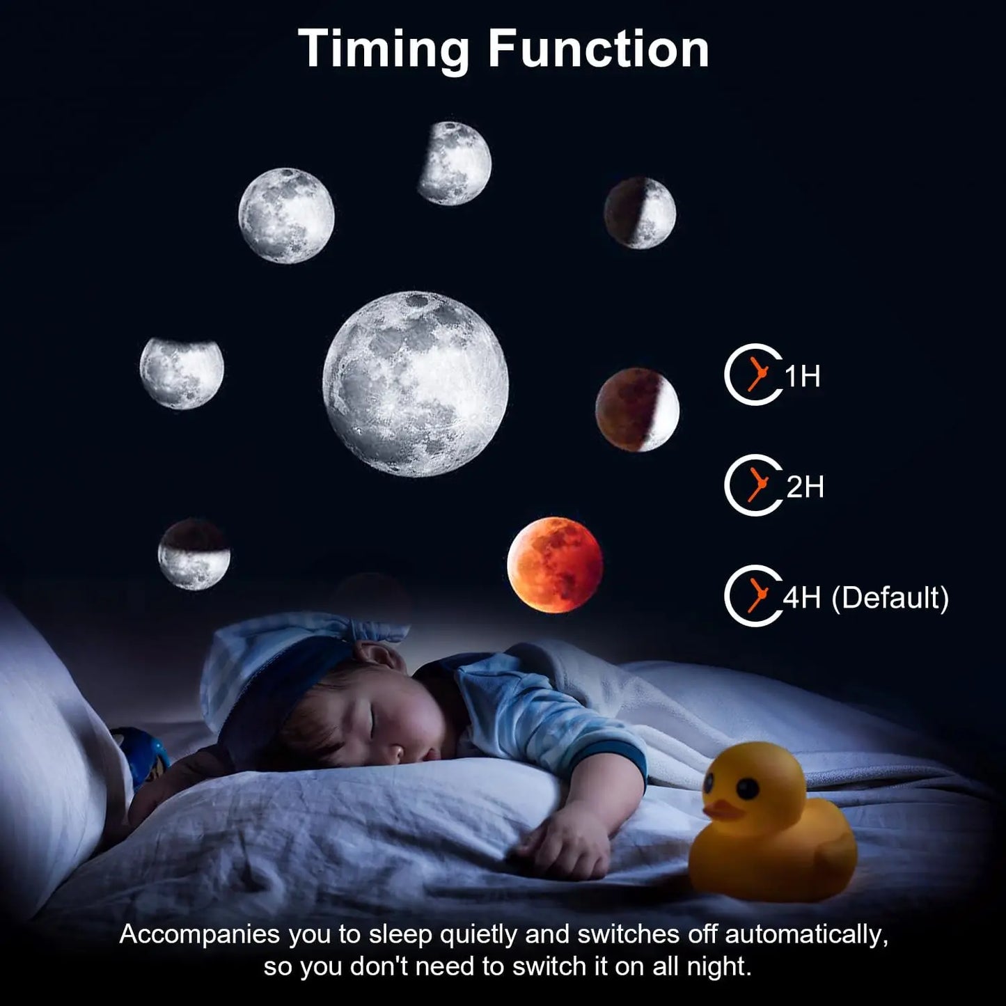 13-in-1 HD Galaxy Projector | 360° Rotation, Adjustable Focus & Auto Timer