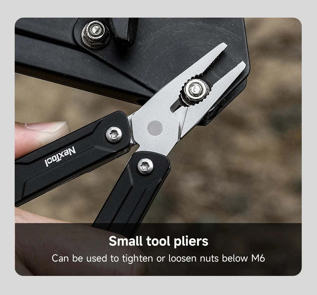 NexTool Mini Sailor Pliers Lite 10 In 1 Folding EDC Multi Tool Scissors Screwdriver Outdoor Portable Equipment Hand Tools
