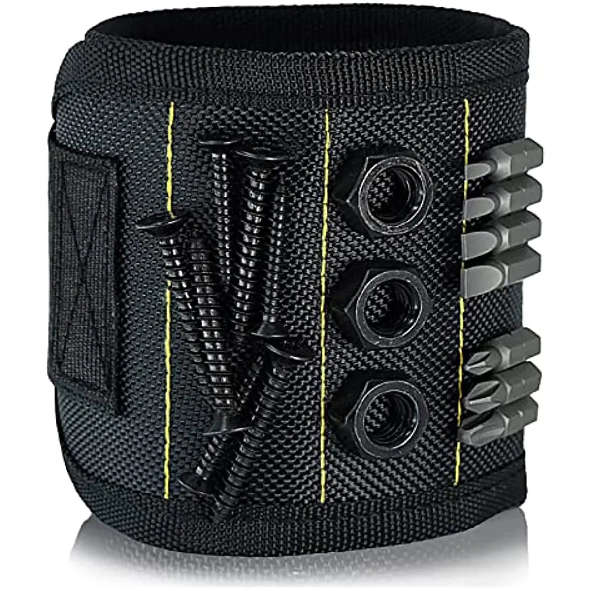 Magnetic Wristband Tool Holder – Holds Screws, Nails & Drill Bits