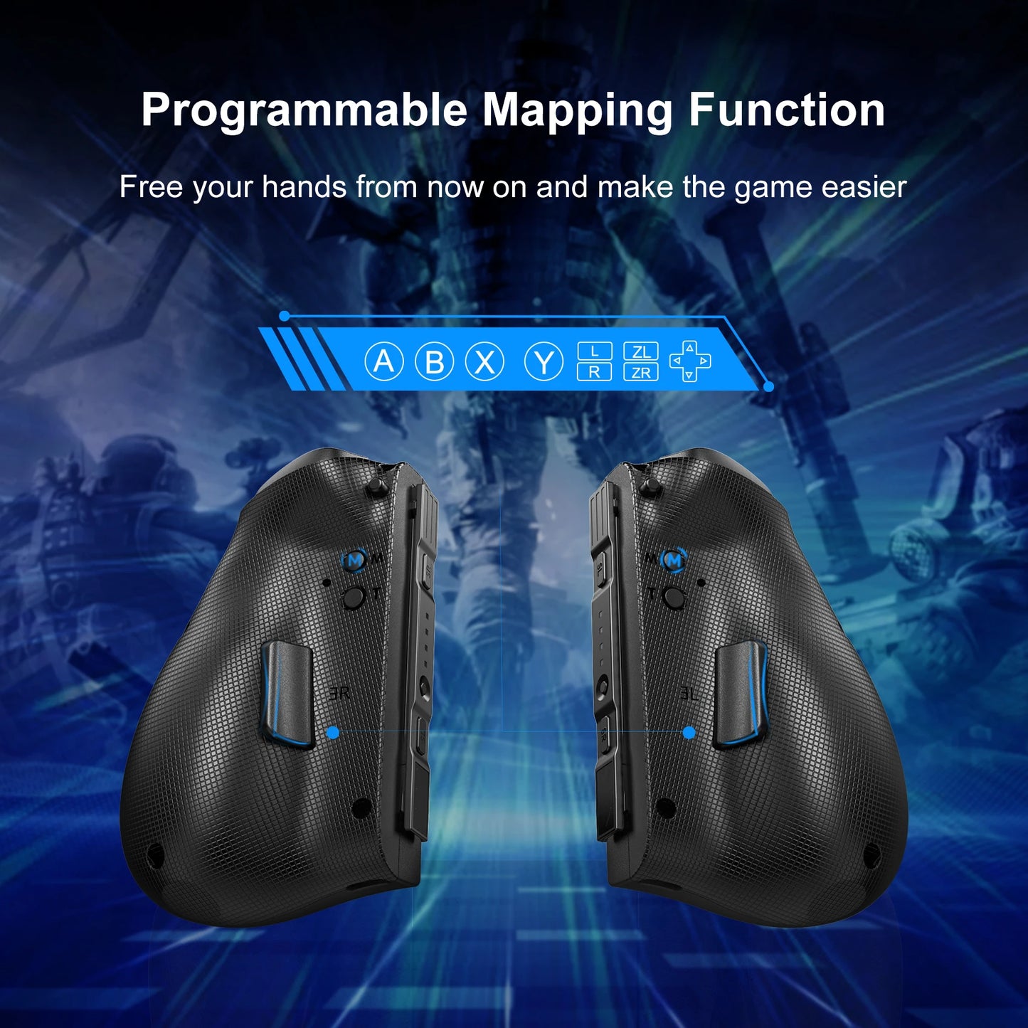 AyeBeau Wireless Controller for Nintendo Switch, OLED & Lite – Hall Effect Joysticks, Gyro, RGB