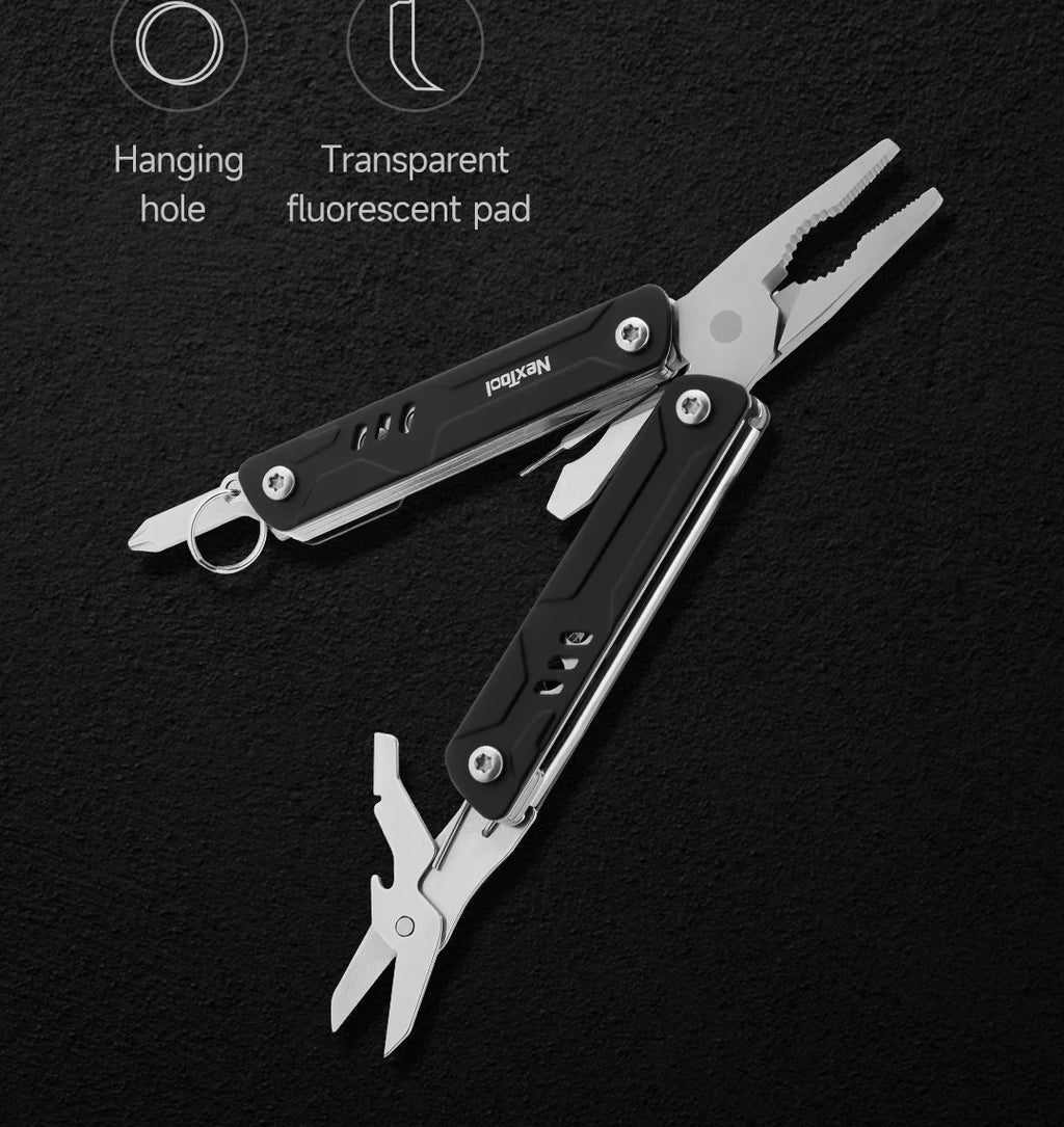 NexTool Mini Sailor Pliers Lite 10 In 1 Folding EDC Multi Tool Scissors Screwdriver Outdoor Portable Equipment Hand Tools