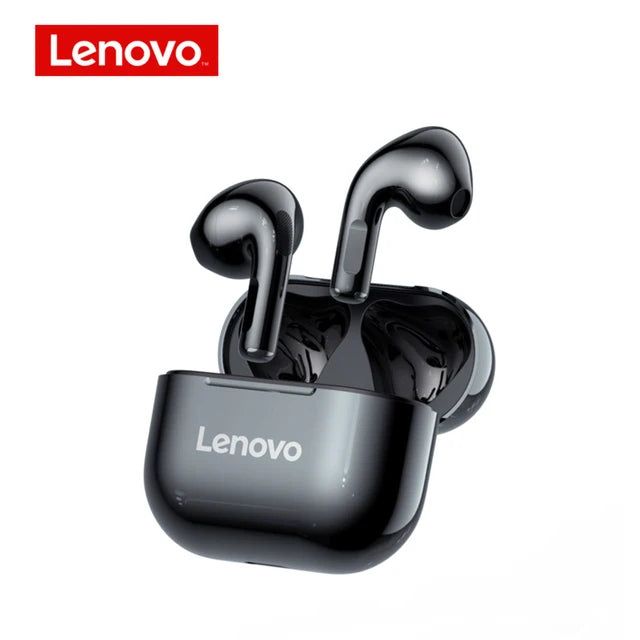 Lenovo LP40 TWS Wireless Earbuds – Bluetooth 5.0 In-Ear Headphones with Mic