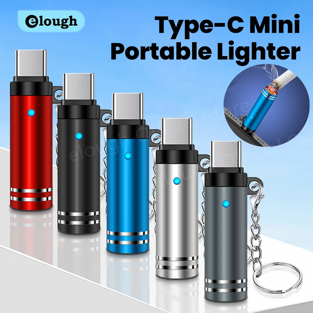 Mini Type-C Lighter – USB-C Electric Lighter for iPhone & Android - Unknown Supply