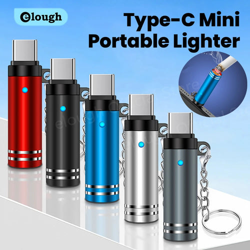 Mini Type-C Aansteker – USB-C Elektrische Aansteker voor iPhone & Android