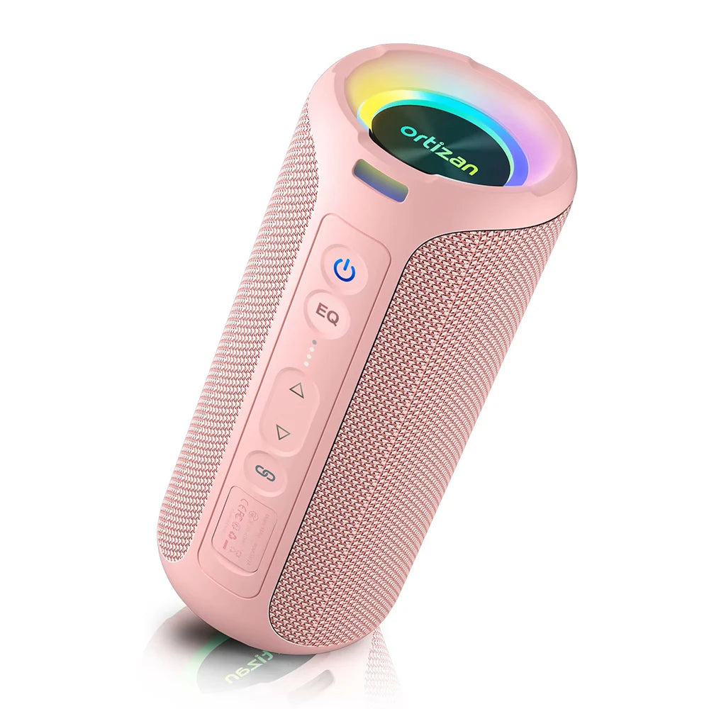 Ortizan X8 Pro 40W Bluetooth Speaker – IPX7 Waterproof, 30H Battery, Portable Outdoor