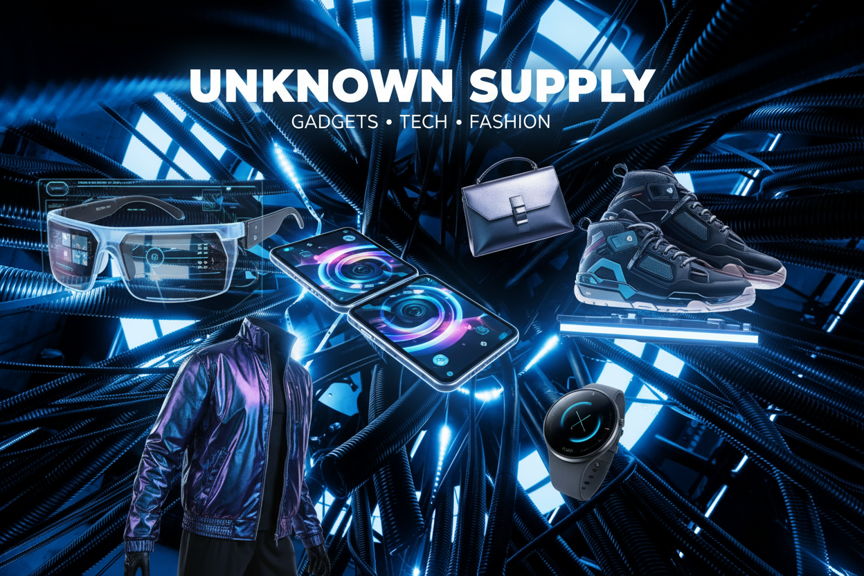 Unknown Supply – Futuristic Banner